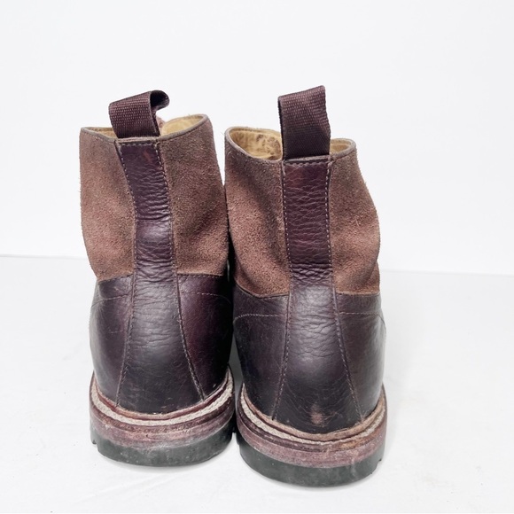 Cole Haan Men’s Casual Cap Toe Leather Boots Brown Tan Size 11.5 - Picture 2 of 7